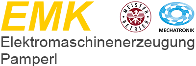EMK Elektromaschinenerzeugung Ing Pamperl e.U. Logo